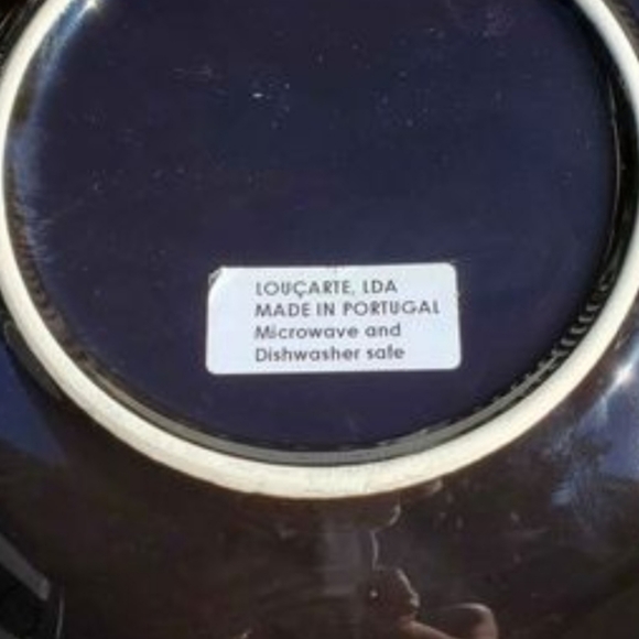 Loucarte Black White Zebra Print Salad Plates Ceramic Microwave Dishwasher Safe - Picture 6 of 6